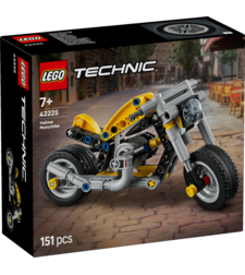 LEGO® Technic Жълт мотоциклет 42225