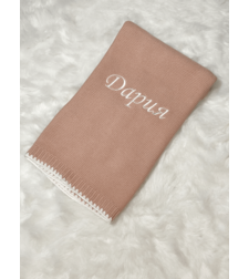 Мекичко памучно одеяло в розово