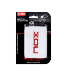 Nox Tennis/Padel Wristband White/Red