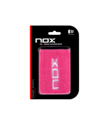 Nox Tennis/Padel Wristband Pink/White