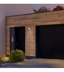 Модерен външен LED аплик Medna 8W с топло бяла светлина