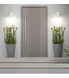 Външен LED аплик Urfa 9W в бял цвят – регулируема светлина и модерен дизайн