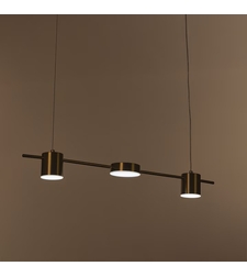 LED полилей „Golden Rings“ – модерно осветление с дистанционно управление