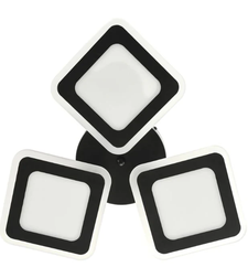 Модерен LED полилей със smart управление в черен цвят