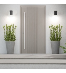 Компактен външен LED аплик Urfa 9W с регулируема светлина – стилен, модерен и защитен