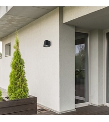 Модерен външен аплик Mandal – стилна алуминиева визия с GU10 осветление