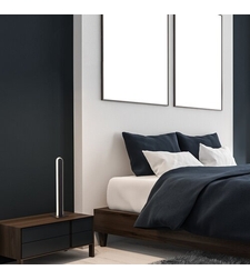 Модерна LED настолна лампа 15W с димиране и регулиране на цветната температура – черна