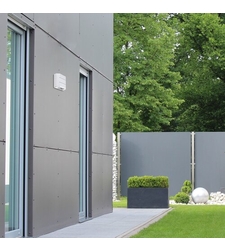 Стилен бял квадратен LED аплик Lippa – компактно фасадно осветление 6W