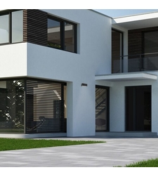 Елегантен черен LED аплик Mataro 10W – модерно фасадно осветление с естествена светлина