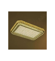 Луксозен LED полилей от метал и кристал – хром, 288W,   с дистанционно управление