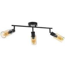 Винтидж таванен спот 3xE14 4044/3-BK-E черен