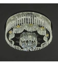 Модерен кристален LED полилей с дистанционно управление