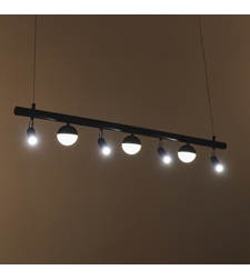 LED полилей „Black Elegance“ – стил и светлина за вашия дом