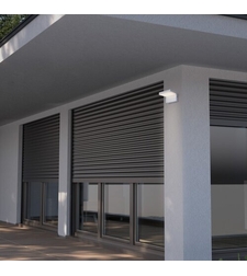 Модерен бял LED аплик Zaragoza 10W – стилно външно осветление с естествена светлина