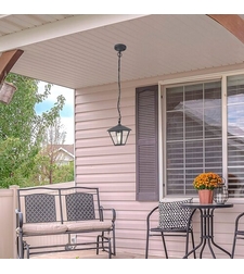 Класически външен пендел Paravento E27 – стилно терасно осветление с IP44 защита