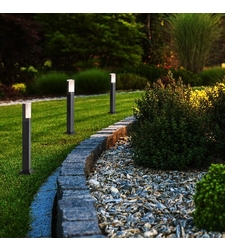 Външен LED стълб Darvas 7W с променлива цветна температура и IP54 защита