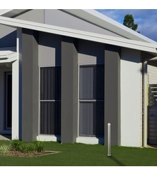 Модерен външен стълб Lisbon LED 7W – елегантно осветление за градина с IP54 защита