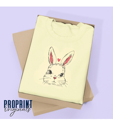 Bunny Embroidered Sweatshirt