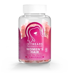 IVYBEARS Women’s Hair – Витамини за здрава, гъста и жизнена коса (желирани мечета)