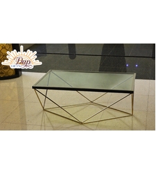 Стъклена Масичка С Метал (4729473)