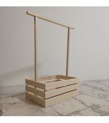 Дървено гардеробче за кръщене, изписване,подарък и др.