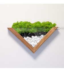 Стенно пано със скандинавски мъх