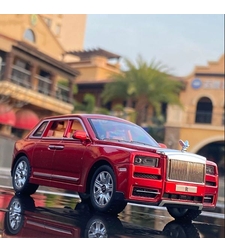 Метална кола с отварящи се врати, капаци, светлини и звуци Rolls-Royce Cullinan 1:22