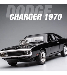 Метална кола с отварящи се врати светлини и звуци Dodge Charger 1970 1:24