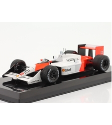 Метална кола McLaren MP4/4 Ayrton Senna Formula 1 World Champion 1988 - Edicola 1:24