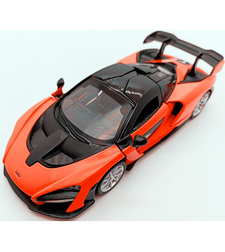 Метална кола MSZ MCLAREN SENNA със звук, светлина и отварящи се врати 1:24