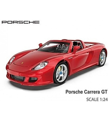 Метална кола с отварящи се врати и капаци MSZ PORSCHE CARERA GT 1:24