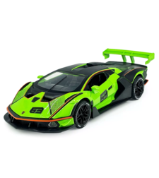 Метална кола Lamborghini Essenza SCV12 със звук светлина и отварящи се врати 1:24