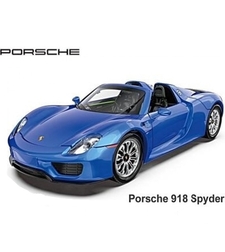 Метална кола с отварящи се врати и капаци MSZ PORSCHE 918 SPYDER 1:24