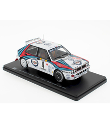 Метална кола Lancia Delta HF Integrale - Rally Monte - Carlo 1992 - Altaya 1:24