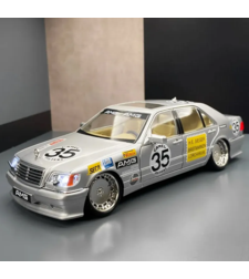 Метална кола с отварящи се врати, светлини и звуци Mercedes-Benz S-Class W140 320 SEL 1:24