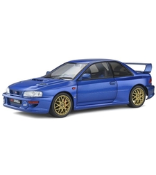 Метална кола Subaru Impreza 22b Sonic Blue 1998 - Solido 1:18