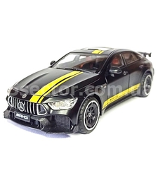 Метална кола с отварящи се врати, капаци, светлини и звуци Mercedes-AMG GT63 S 1:24
