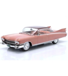 Метална кола Cadillac Eldorado Sevil Light Rose 1959 WHITE BOX 1:24