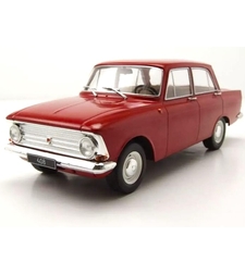 Метална кола Москвич / Moskvitch 408 - 1966 WHITE BOX 1:24