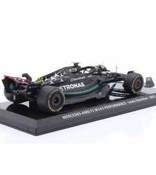 Метална кола Mercedes-AMG F1 W14 E Performance Lewis Hamilton Formula 1 2023 - Edicola 1:24