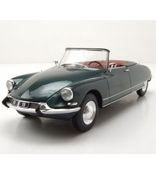 Метална кола Citroen DS 19 Convertible 1963 metallic-green - WHITE BOX 1:24