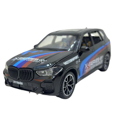 Метална кола с отварящи се врати капаци светлини и звуци BMW X5 M 1:24