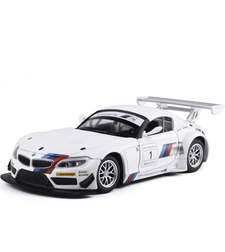 Метална кола с отварящи се врати и капаци MSZ BMW Z4 1:24