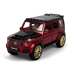 Метален джип с отварящи се врати светлини и звуци Mercedes G-class Brabus 900 1:24