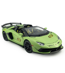 Метална кола с отварящи се врати светлини и звуци Lamborghini Aventador SVJ 63 1:24