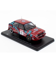 Метална кола Lancia Delta Integrale 16V - Rallye Sanremo 1989 Altaya 1:24