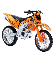 Метален кросов мотор Kawasaki KX450F 1:10, Off-Road, Оранжев