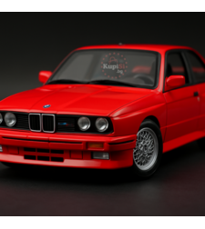 Метална кола с отварящи се врати капаци светлини и звуци BMW M3 E30 1:24