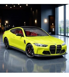 Метална кола с отварящи се врати и капаци светлини и звуци BMW M4 Coupe 1:24