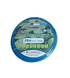 Градински трислоен армиран маркуч Ф13-25м 7596